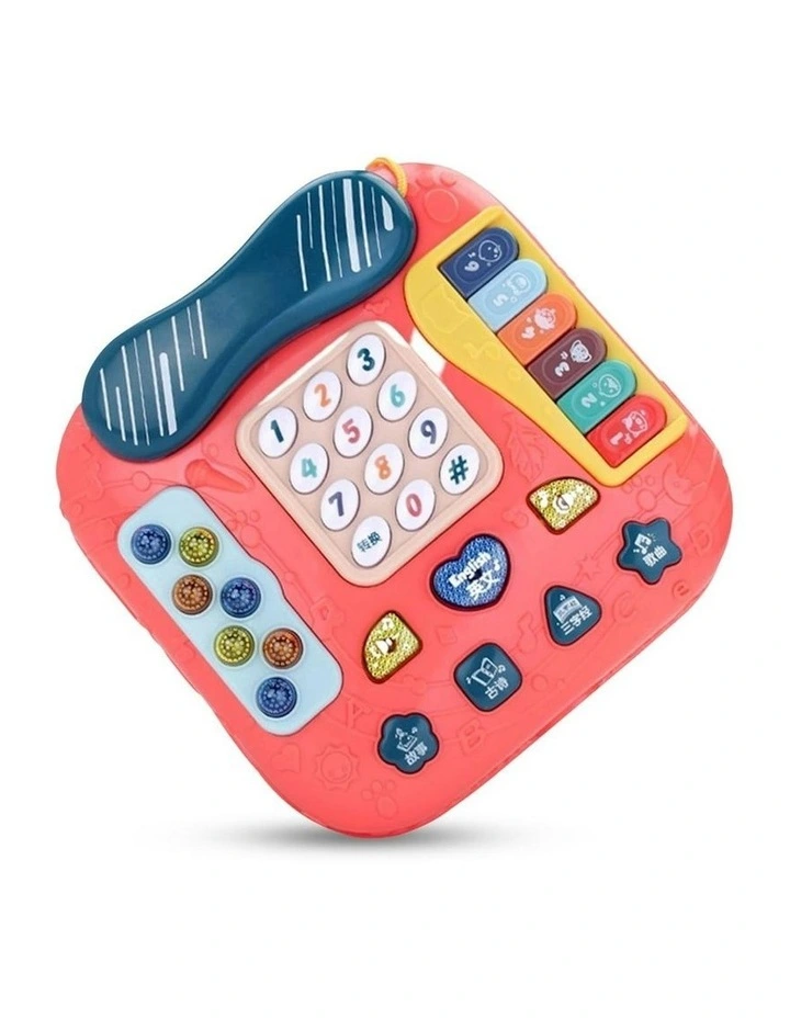 Telephone Vehicle Safe Design Interactive Learning in Red
