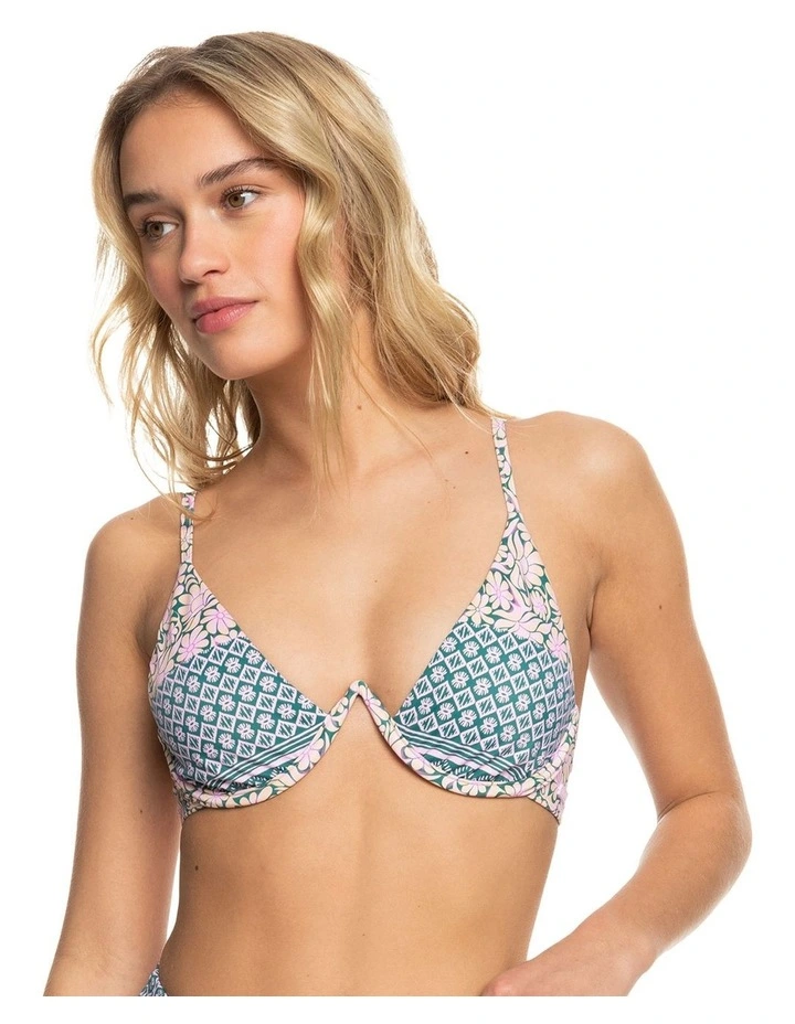 Underwired Separate Top in Aventurine Free Spirit