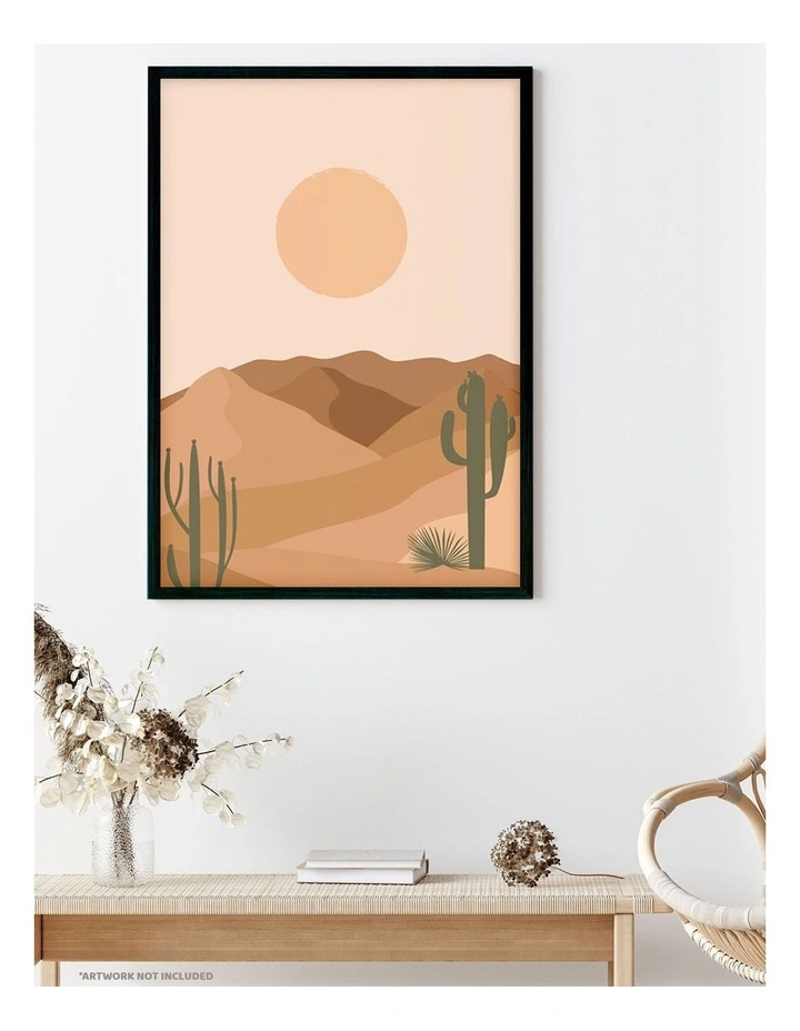 A1 Poster Photo Frames Set of 2 in Black
