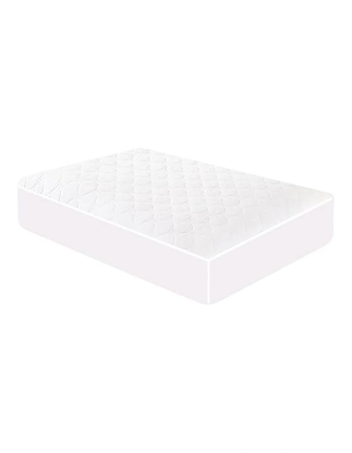Fitted Waterproof Mattress Protectors Covers Single in White