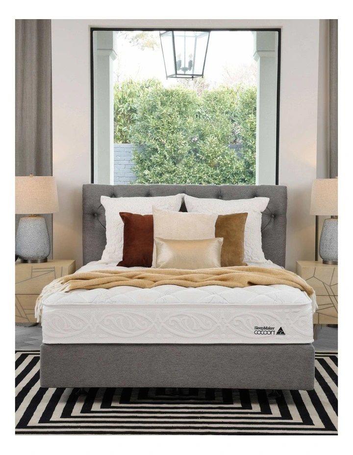 Cocoon Silver Eden Medium 5 Mattress in White