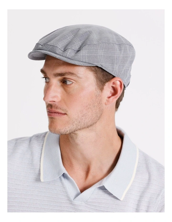 Driving Cap in Grey