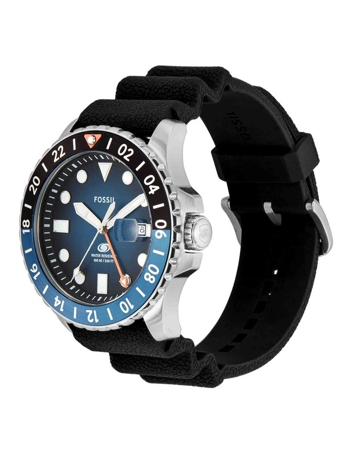 GMT Analogue Watch in Blue