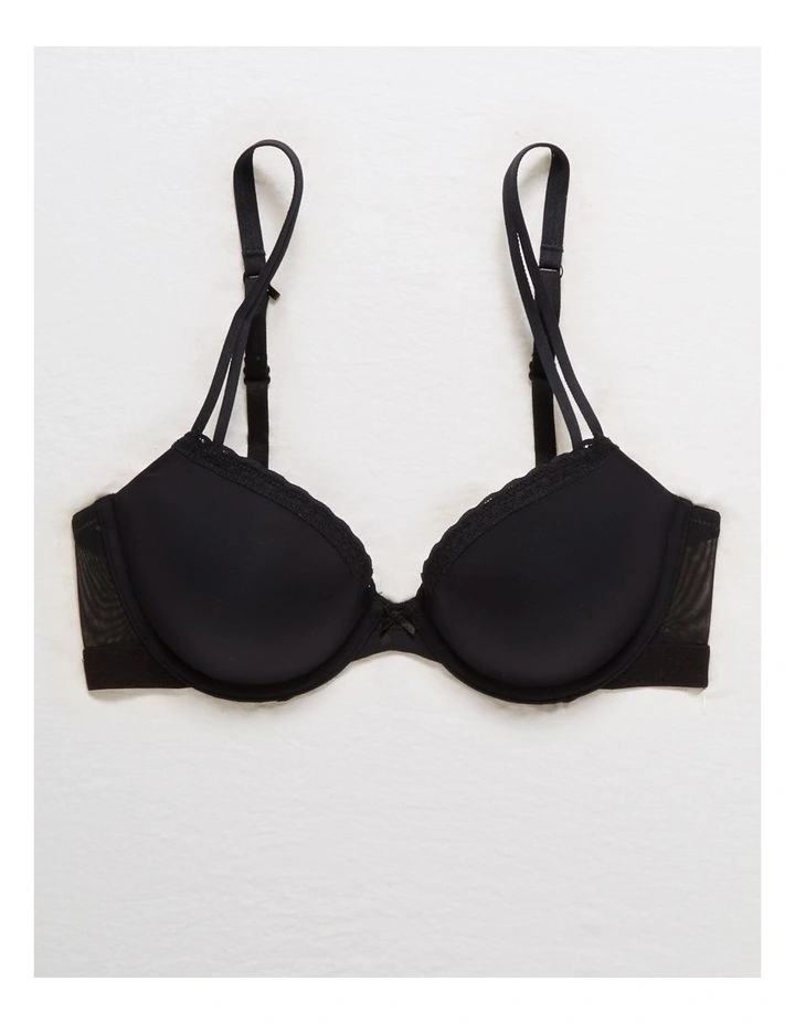 Real Happy Demi Lightly Lined Bra in Black