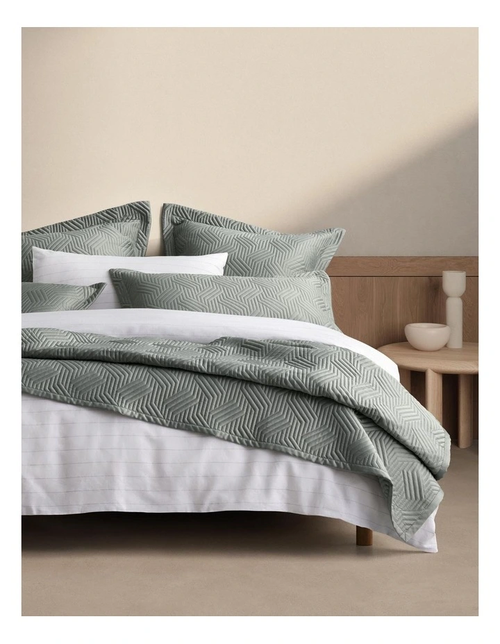 Martella Bedcover in Greystone