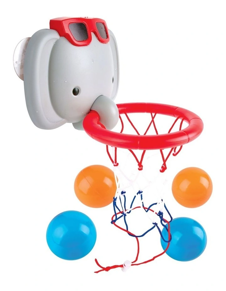 Bath Time Basketball Elephant Pal