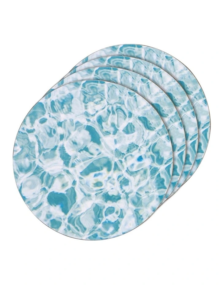 Water Coaster 4 Pack in Multi
