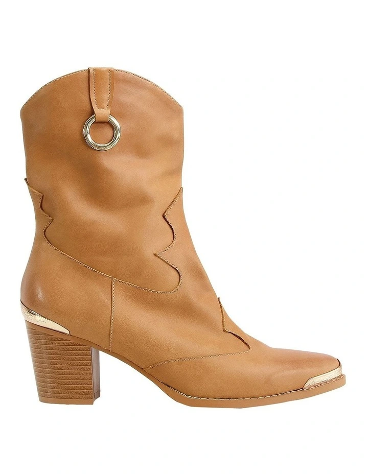 Dallas Western Boot in Brown