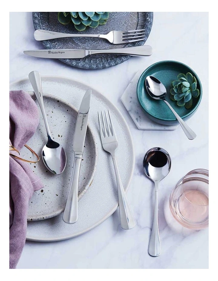 Cambridge 56 Piece Cutlery Set in Silver
