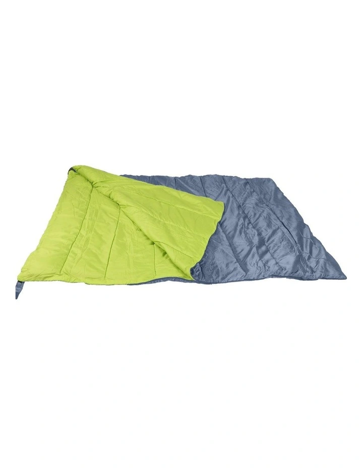 Outdoor Camping Double Sleeping Bag in Grey