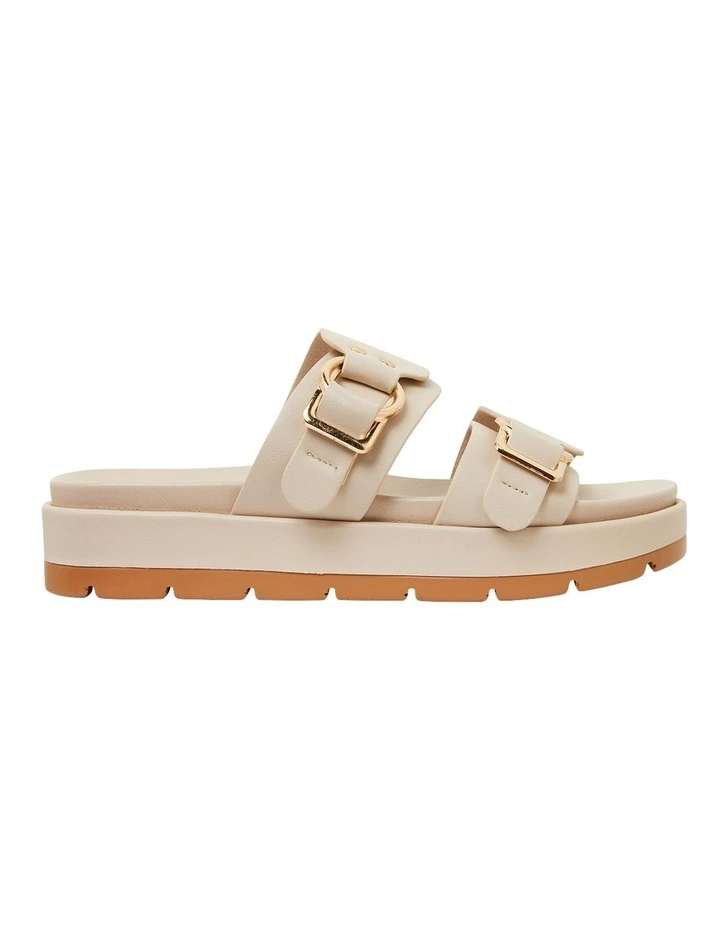 Fiction Beige Smooth Sandals