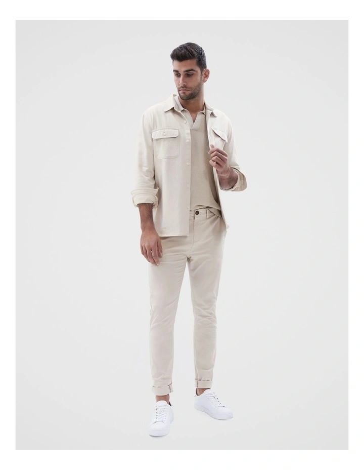 Slim Chino Pant in Sand