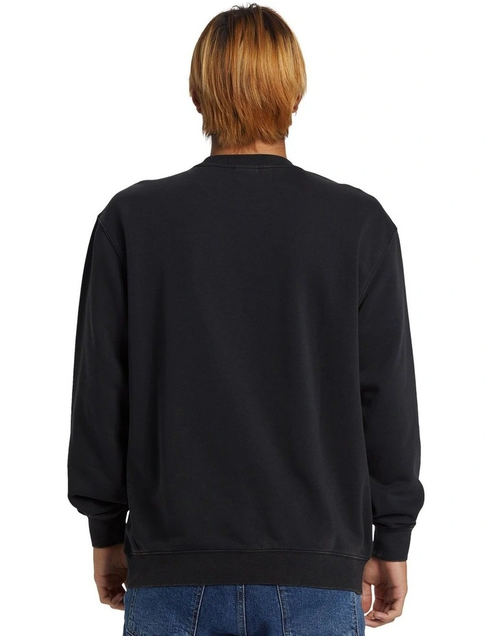 Salt Water Pullover Sweatshirt in Black