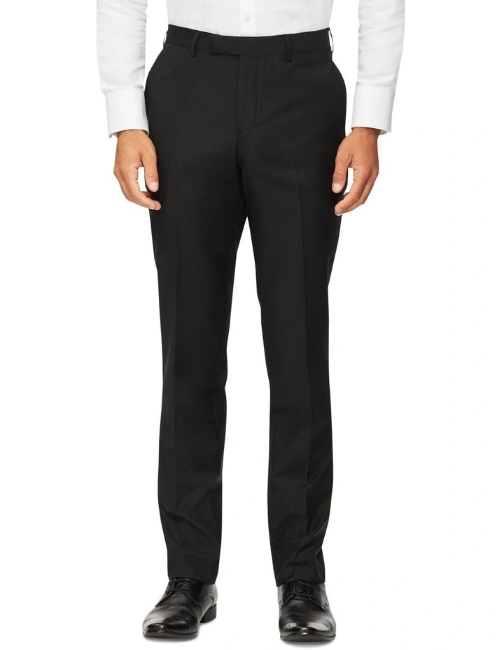 Slim Dinner Suit Pant in Black