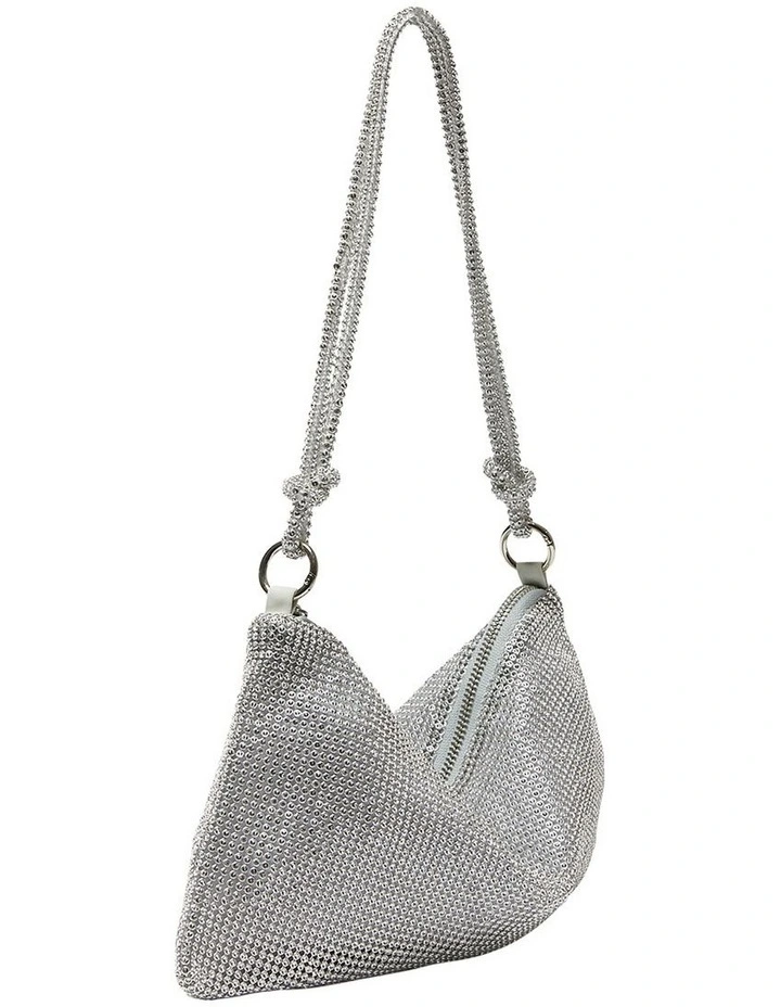 Bree Bag in Silver Mesh