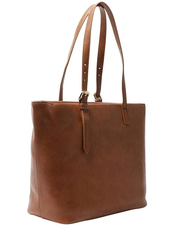 Aida Bag in Tan Pebble
