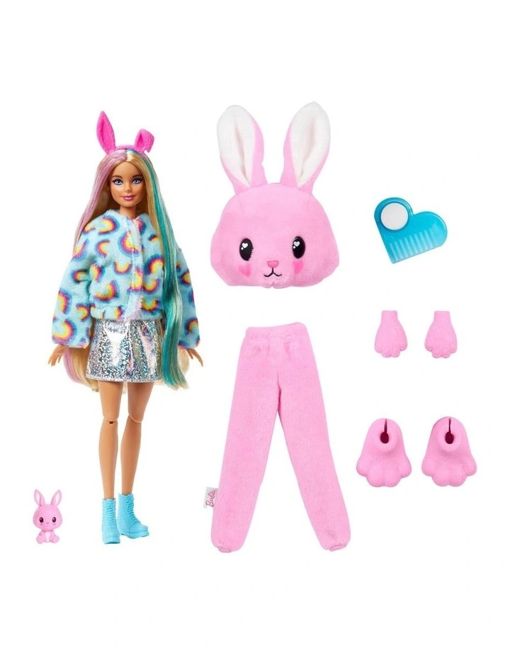 Cutie Reveal Bunny Plush Costume Doll
