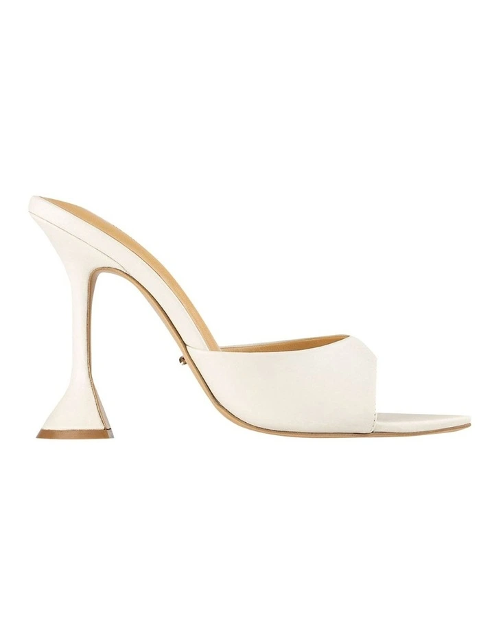 Marcel Dove Nappa White Heels