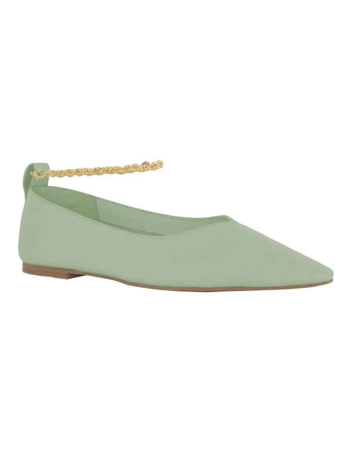 Aubree I Ballet Flats in Green