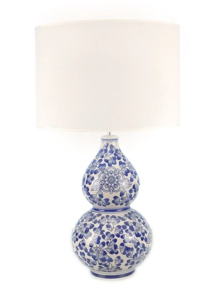 Adira Ceramic Table Lamp Blue