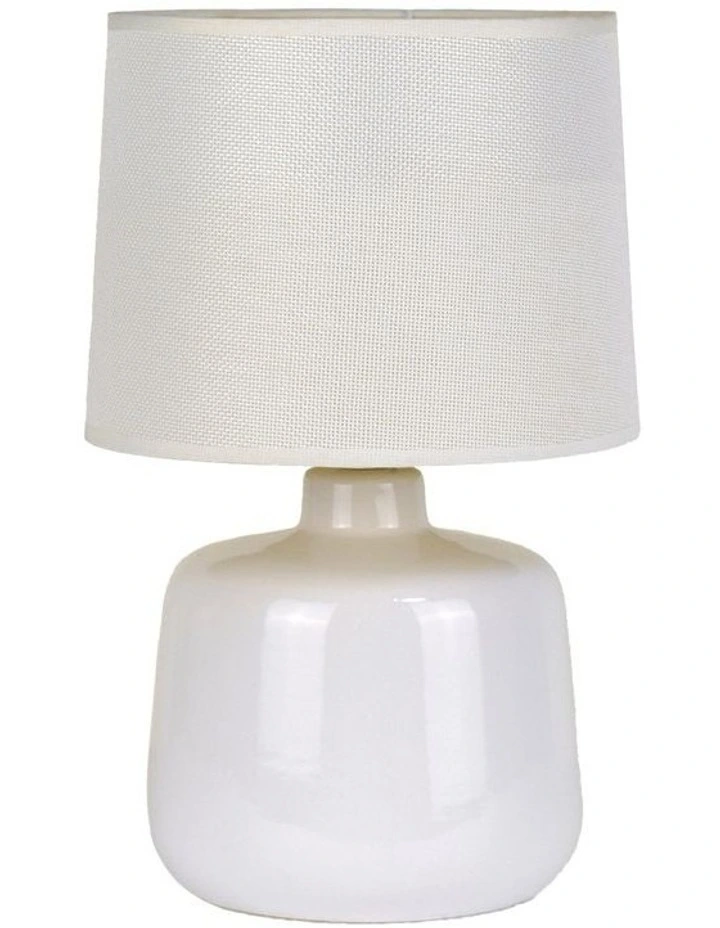 Reilly Ceramic Table Lamp Set of 2 in White