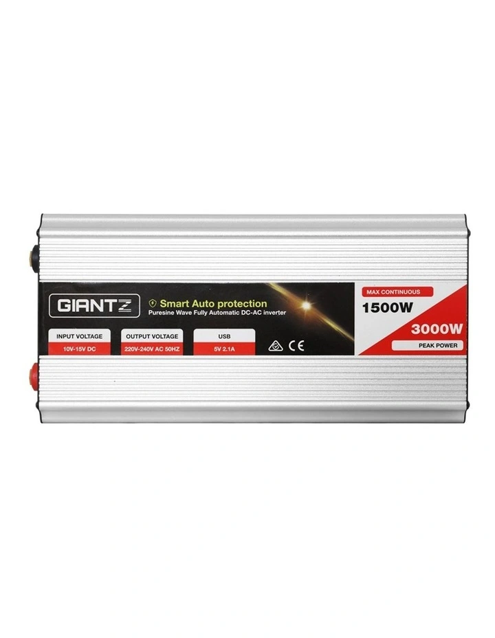 Pure Sine Wave Inverter 12V-240V Camping Boat Caravan