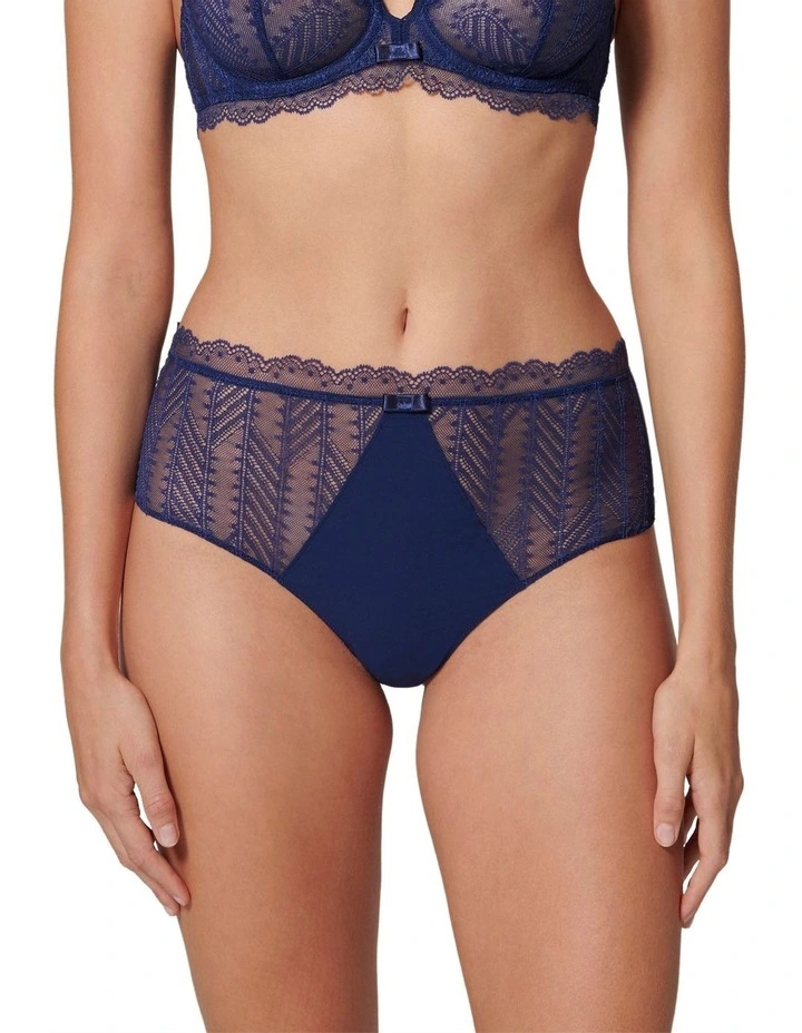 Canopee Culotte Brief in Blue