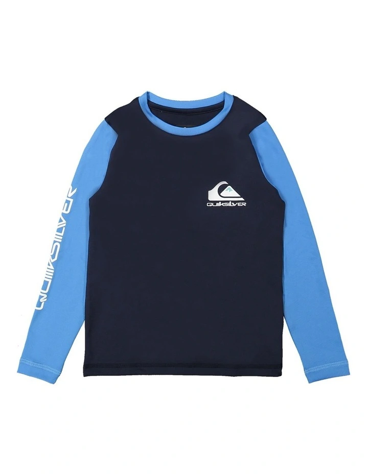 Heats Omni Long Sleeve UPF 50 Rash Vest in Navy Blazer