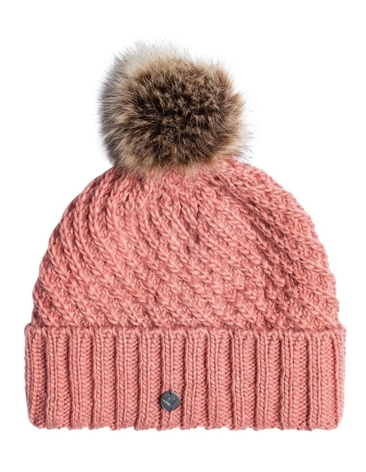Blizzard Beanie in Dusty Rose