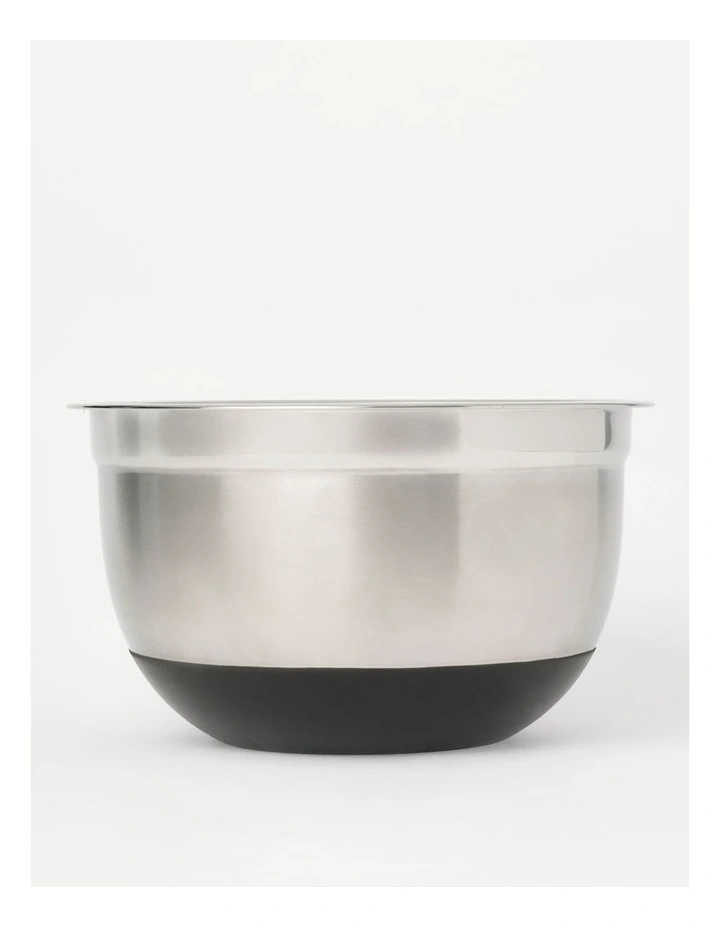 Non Slip Steel Mixing Bowl 26 cm in Silver