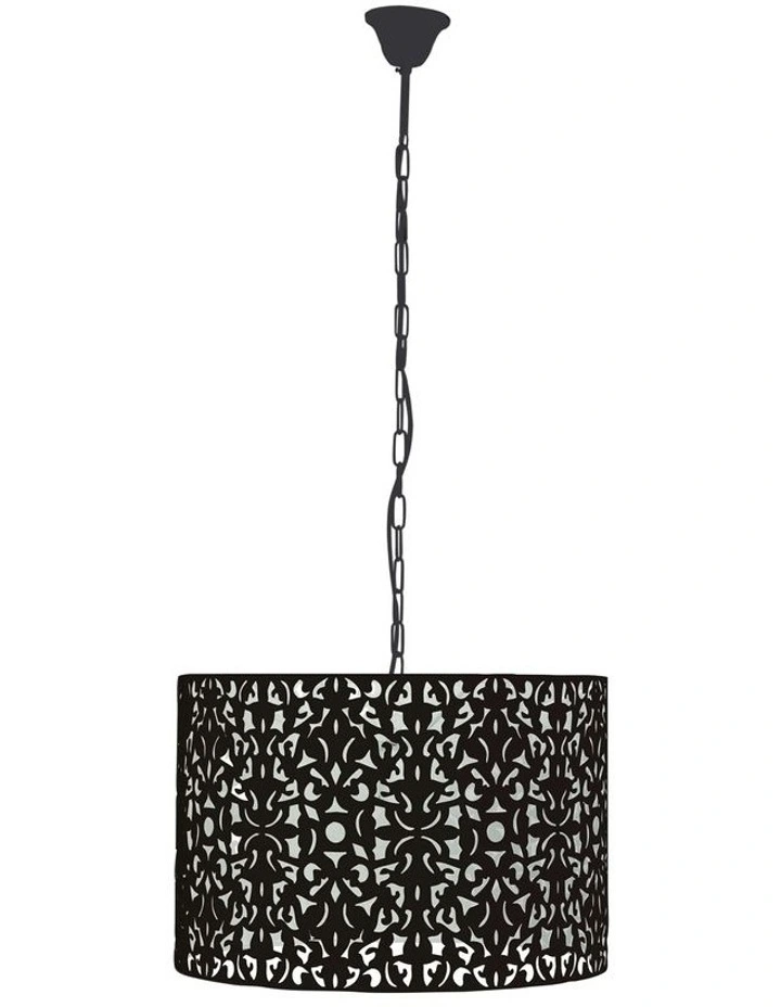 Vicky 45cm Pendant Light Black