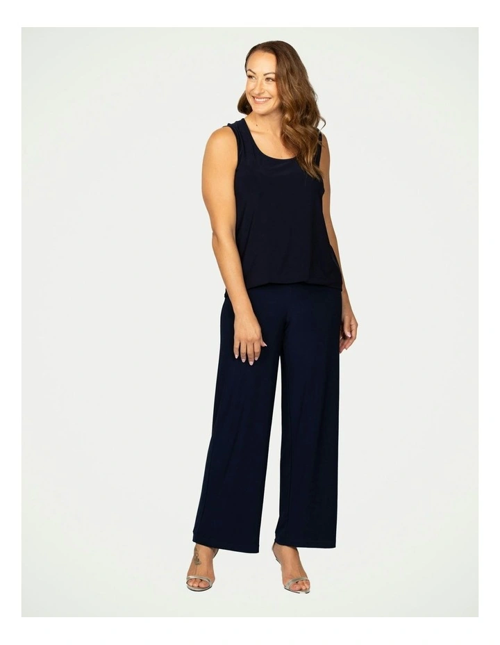 Hush Long Length Singlet in Blue