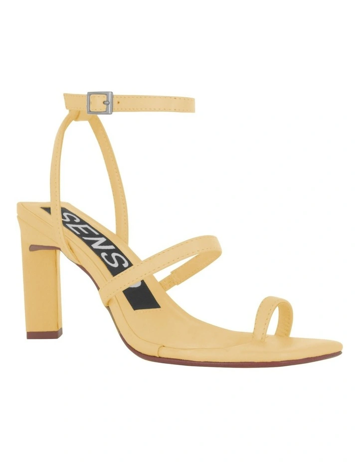 Kendyll II Heeled Sandals in Yellow