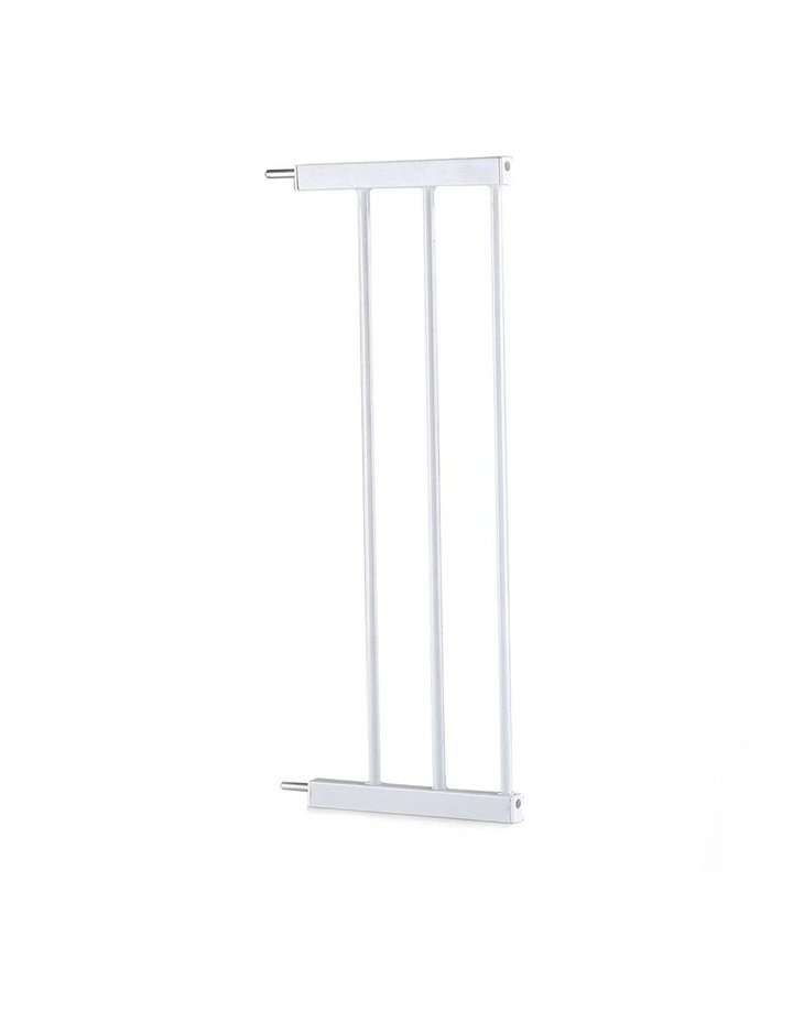 Baby Safety Gate and Pet Barrier Adjustable 20cm Door ExtensioninWhite