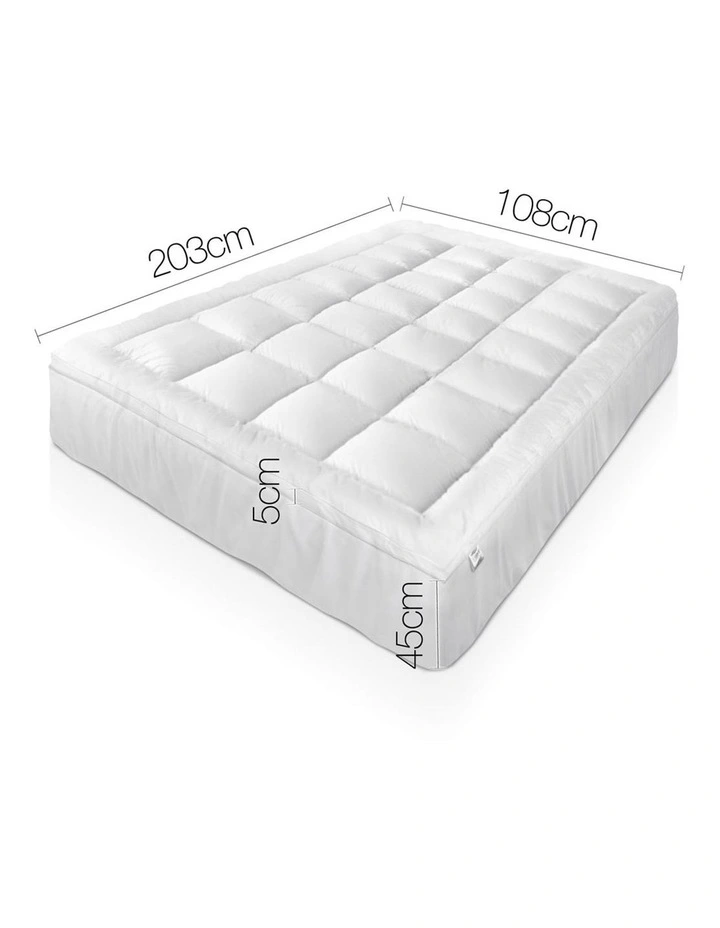 King Single Size Bamboo Matress Topper