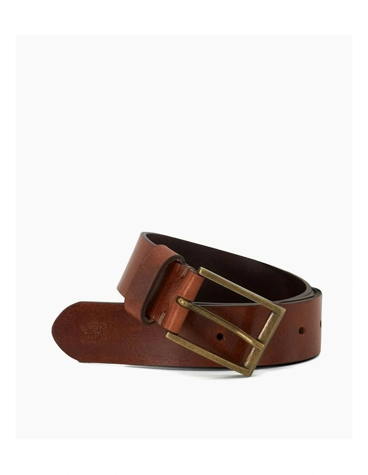 Orionns Leather Belt in Tan