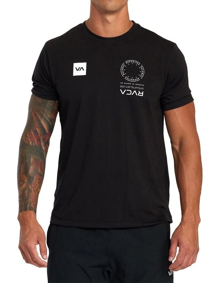 VA Mark T-shirt in Black