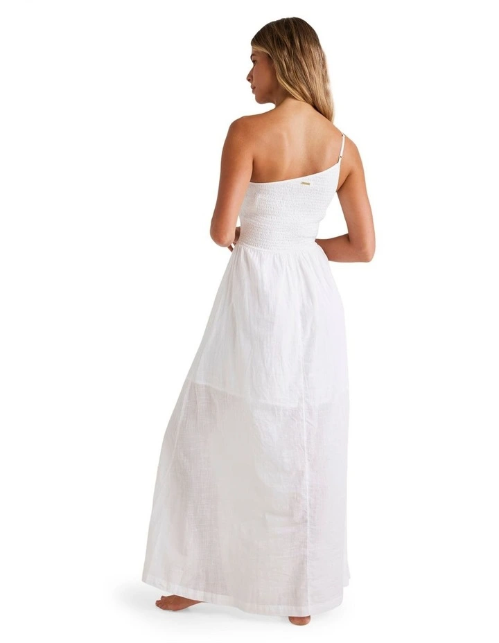 Warmer Days Dress in White