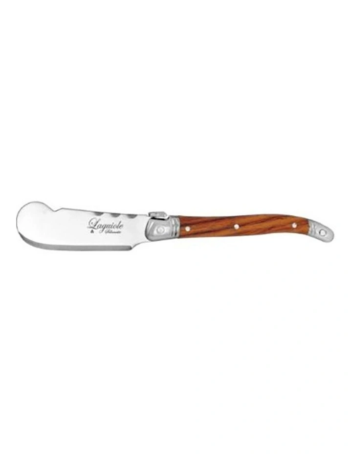 Stainless Steel Pate Knife Set 15.5cm 12 Piece in Brown