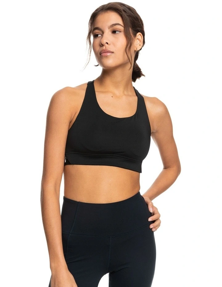Bold Moves Sports Bra in Black