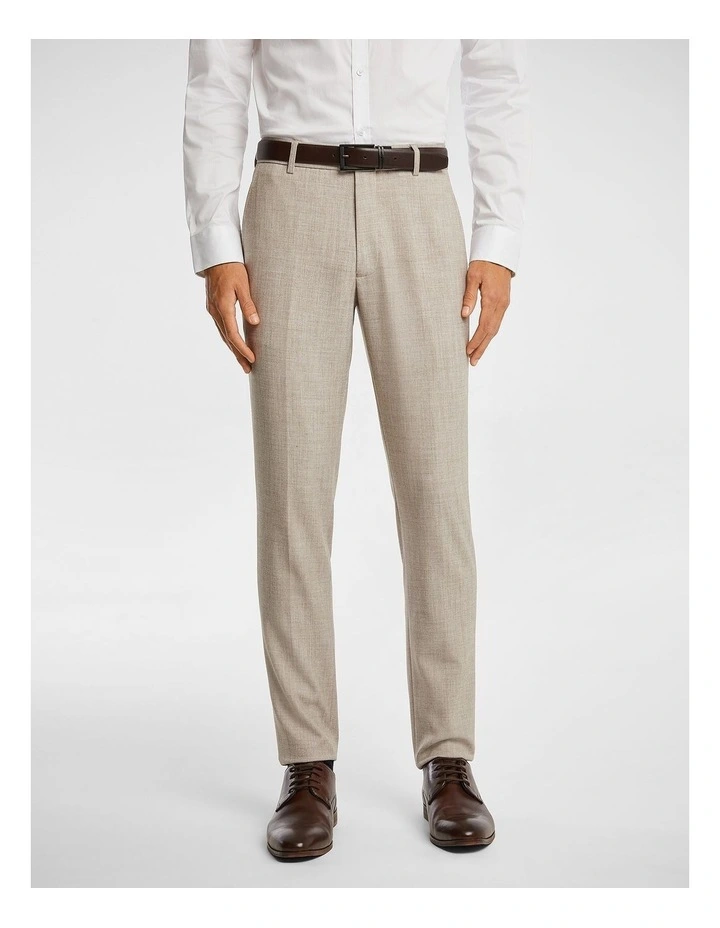 Maverick Skinny Dress Pant in Latte