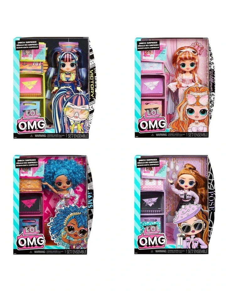 O.M.G. Fashion Dolls With Multiple Surprises Assorted