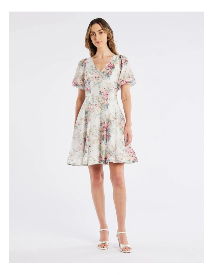 O'Hara Mini Dress in Ivory