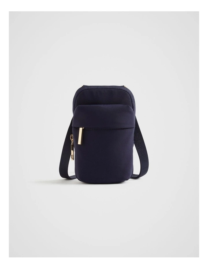 Monochrome Crossbody Sling Bag in Midnight Sky