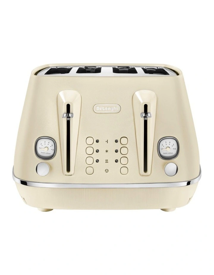 Distinta Perla 4-Slice Toaster in Lemon CTIN4003Y
