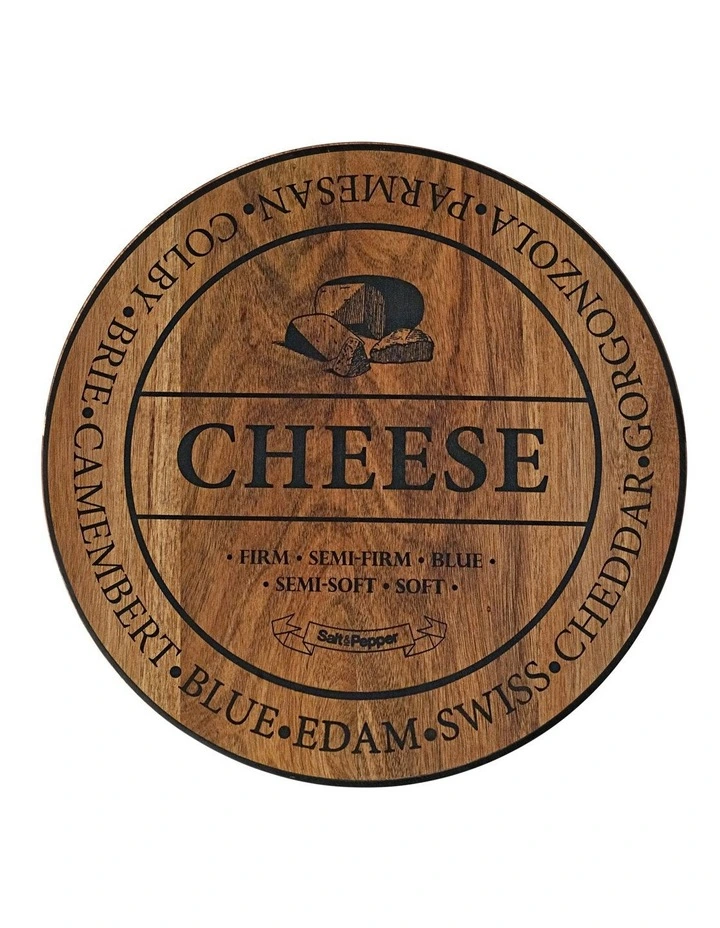 Fromage 40cm Round Cheese Board Natural