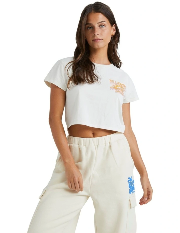 Dream All Day T-shirt in Salt Crystal
