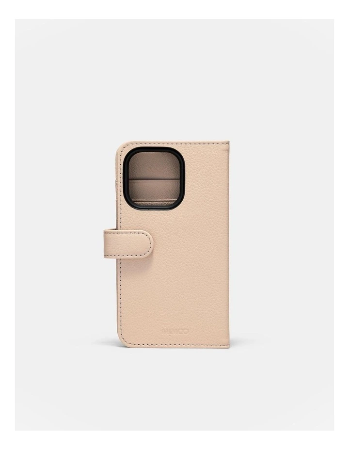 Hendrix Flip Case For Iphone 14 Pro in Almond