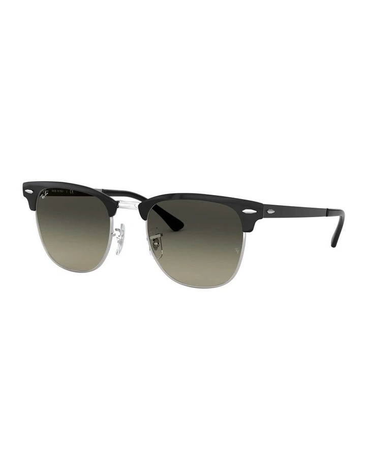 Clubmaster Metal Black RB3716 Sunglasses