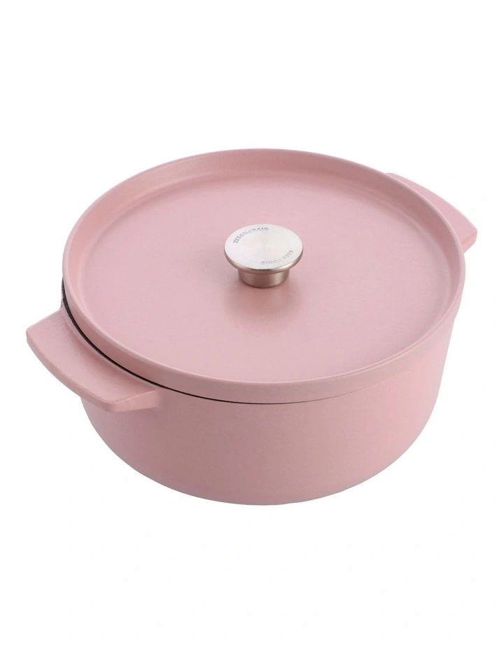 Covered Casserole 26cm/5.2L in Dried Rose